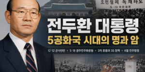 전두환 대통령과 1980년대 대한민국 5공화국 시대 모습