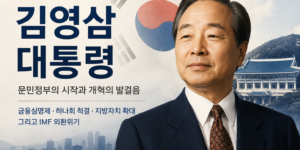금융실명제 발표 당시 김영삼 대통령