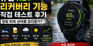 R21 화면의 리커버리 수치를 중심으로 R21 리커버리, 정말 믿을 만할까?라는 문구를 배치하면 글의 핵심이 바로 전달됩니다.